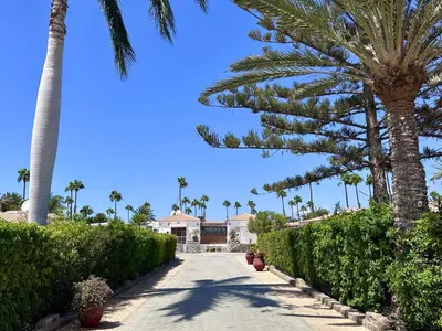Jardín al aire libre en House Deluxe Maspalomas