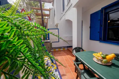 Un balcón o terraza de Casa azul Agaete