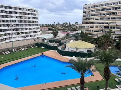 Piscina en o cerca de Design seaview flat next to Yumbo