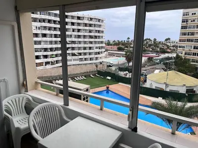 Piscina en o cerca de Design seaview flat next to Yumbo