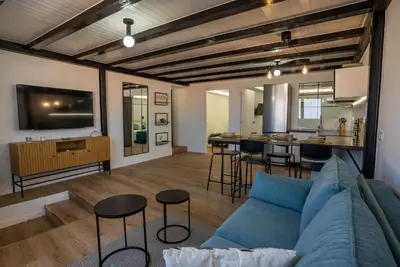 Una televisión o centro de entretenimiento en La Brisa by Gran Canaria Homes