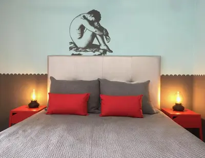 Cama o camas de una habitación en Ocean View Studio in Playa del Ingles
