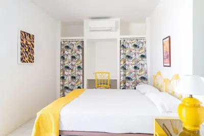 Cama o camas de una habitación en Villa Oasis Maspalomas