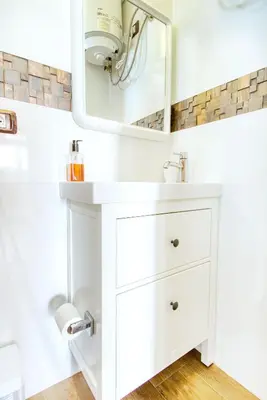 Un baño de El Refugio de Aitana by Homestaygranacanaria