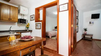 Una cocina o zona de cocina en Casas rurales de Guayadeque