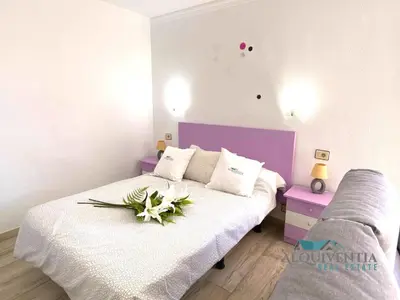 Cama o camas de una habitación en Casa Costa Alegre
