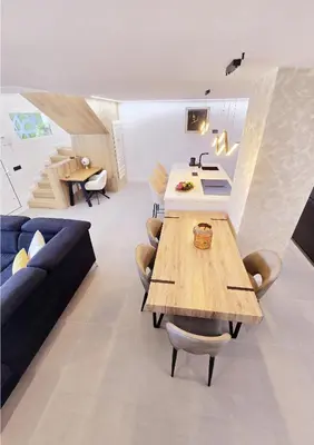 Zona de estar de Serendipity House