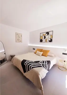 Cama o camas de una habitación en Serendipity House