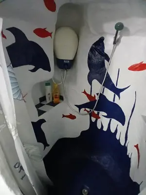 Un baño de Casa cueva primera línea playa