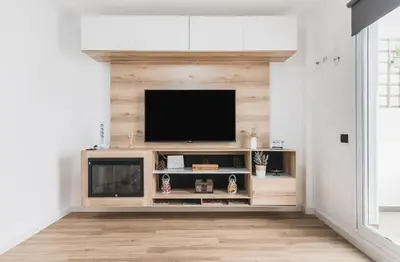 Una televisión o centro de entretenimiento en Bakea Home Gran Canaria