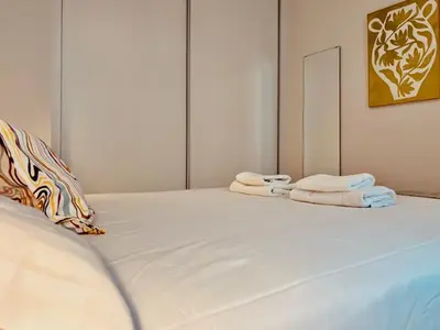 Cama o camas de una habitación en Click & Guest - City & Sea Gran Canaria JD11LP