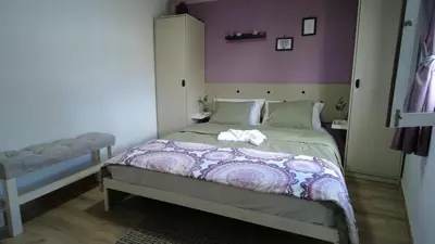 Cama o camas de una habitación en Casa El Caminito