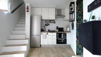 Una cocina o zona de cocina en Casa El Caminito
