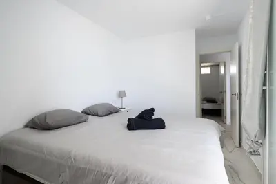 Cama o camas de una habitación en Sol y Playa IIII