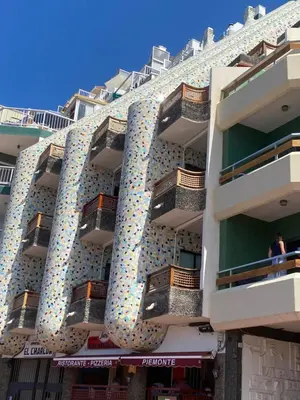 Un balcón o terraza de Estudio luminoso, primera línea de playa de las canteras