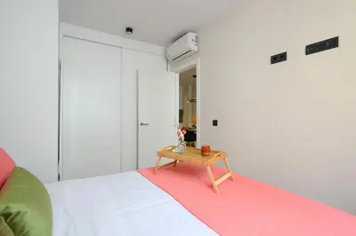 Cama o camas de una habitación en Joyful Homes