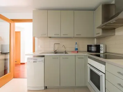 Una cocina o zona de cocina en Puente de Piedra
