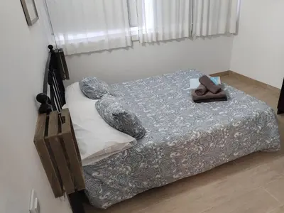Cama o camas de una habitación en Apartamento Sol B Free Parking