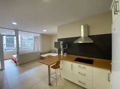 Una cocina o zona de cocina en Canteras Beach 40