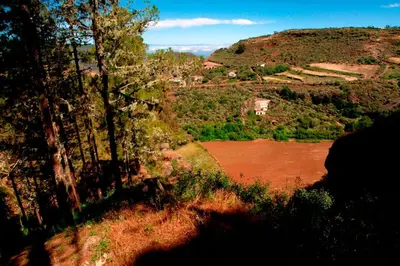Paisaje cerca de esta villa