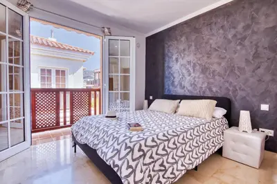 Cama o camas de una habitación en Monte Carrera 723
