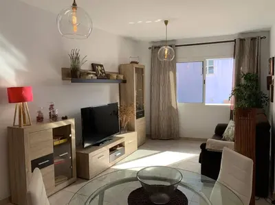 Una televisión o centro de entretenimiento en El Secadero House