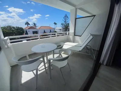 Un balcón o terraza de Apartamentos Marivista