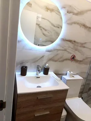 Un baño de Zen House