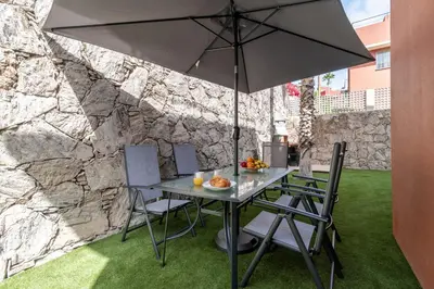 Un patio o zona al aire libre en Serenity Villa Tauro