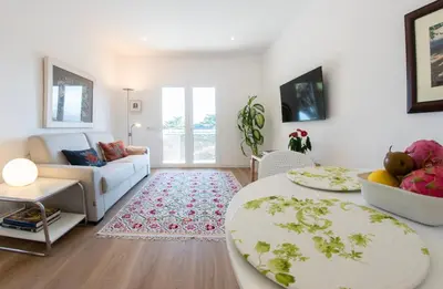 Zona de estar de Casa Drago - Stylish 1BR apartment with Panoramic Views