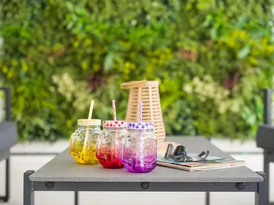 Bebidas en Sunset House los Caideros