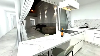 Una cocina o zona de cocina en The white house