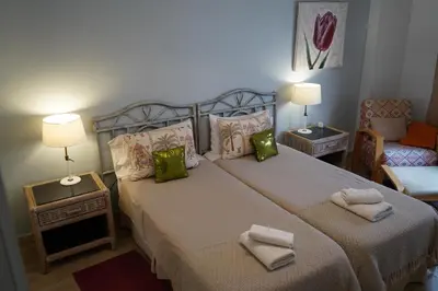 Cama o camas de una habitación en Matias Padron House