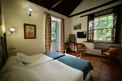 Cama o camas de una habitación en Cortijo San Ignacio