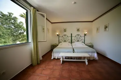 Cama o camas de una habitación en Cortijo San Ignacio