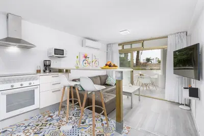 Una cocina o zona de cocina en Paraíso Teresa