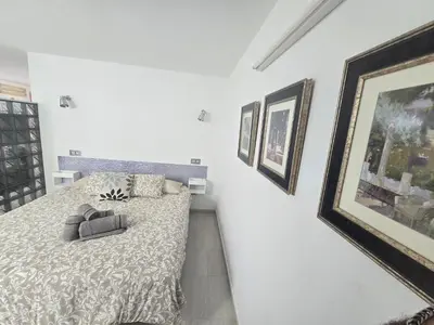 Cama o camas de una habitación en Oasis House