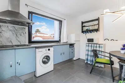 Una cocina o zona de cocina en Telde City Loft With Solarium