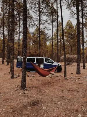 Paisaje cerca de este camping