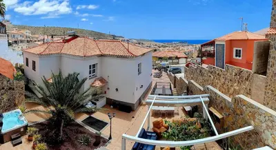 Paisaje cerca de esta villa