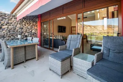 Zona de estar de Oasis Tauro Beach 3BR