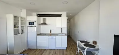 Una cocina o zona de cocina en APARTAMENTO MAR Y SOL