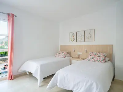 Cama o camas de una habitación en Miramar By CanariasGetaway