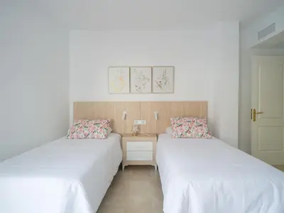 Cama o camas de una habitación en Miramar By CanariasGetaway