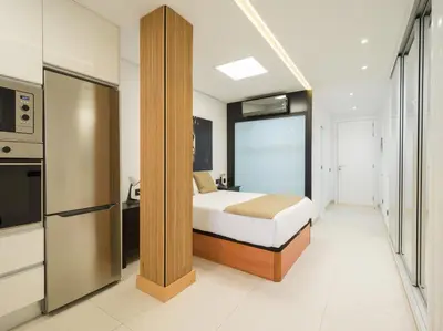 Cama o camas de una habitación en Popcorn Canteras By CanariasGetaway