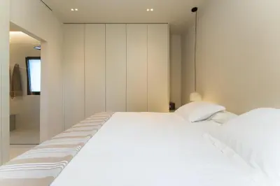 Cama o camas de una habitación en Vivelorural Villa Óscar, Maspalomas