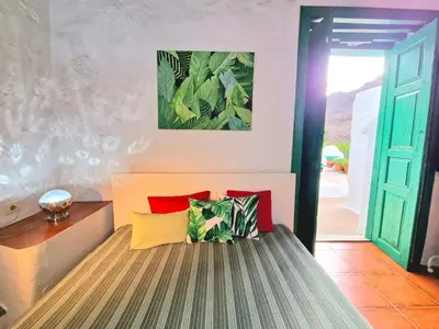Cama o camas de una habitación en Historica Casa Juan