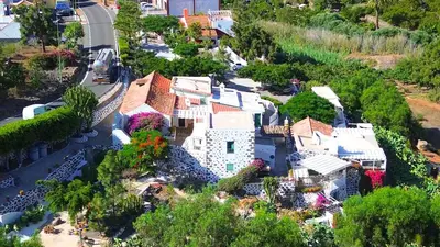Historica Casa Juan a vista de pájaro