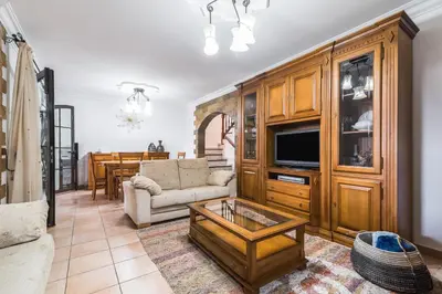 Una televisión o centro de entretenimiento en Villa Janeth Agaete