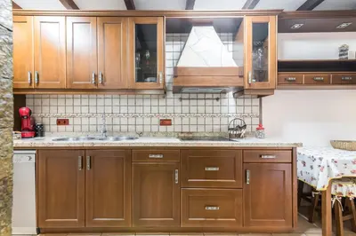 Una cocina o zona de cocina en Villa Janeth Agaete